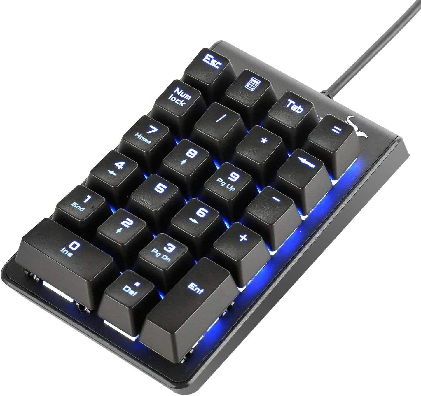 Mechanical Numeric Keyboard with Cable