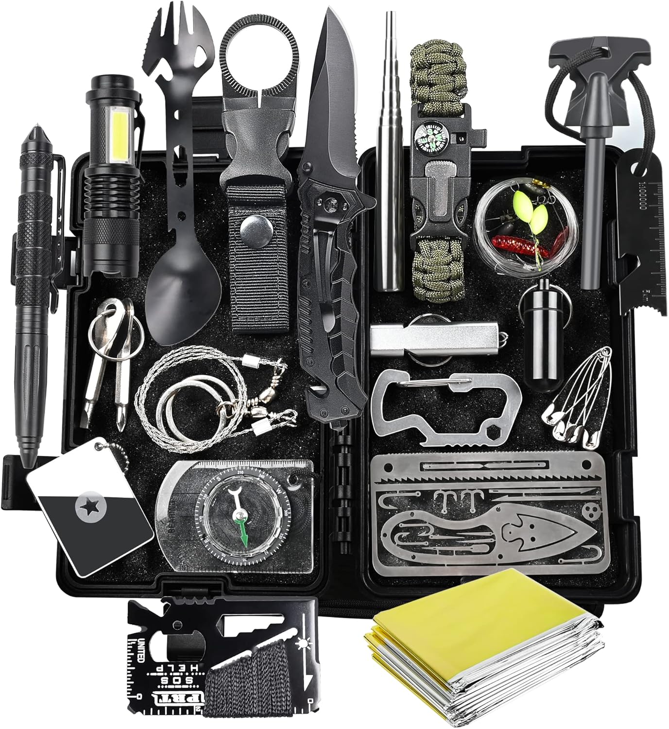 Survival Kit 21 in 1, Outdoor Equipment
